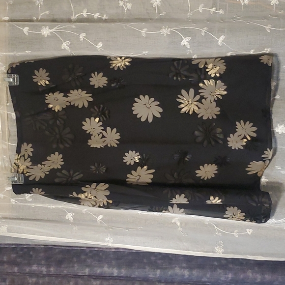 Liz Claiborne womens black size 6 skirt - Picture 2 of 7